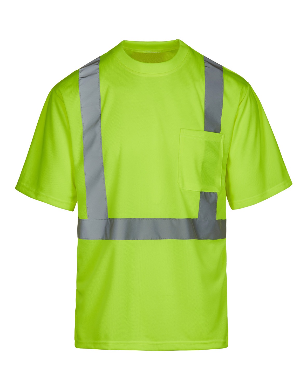 Class 2 Safety Green Short Sleeve T-shirt MAX401 – Shop LogoMyShirts