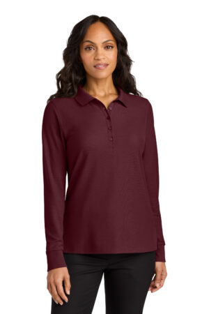 Port Authority® Women’s Wearever Signature Pique Long Sleeve Polo LK200LS